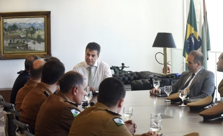 Conselheiros da ASSOFEPAR visitam o Governador Beto Richa